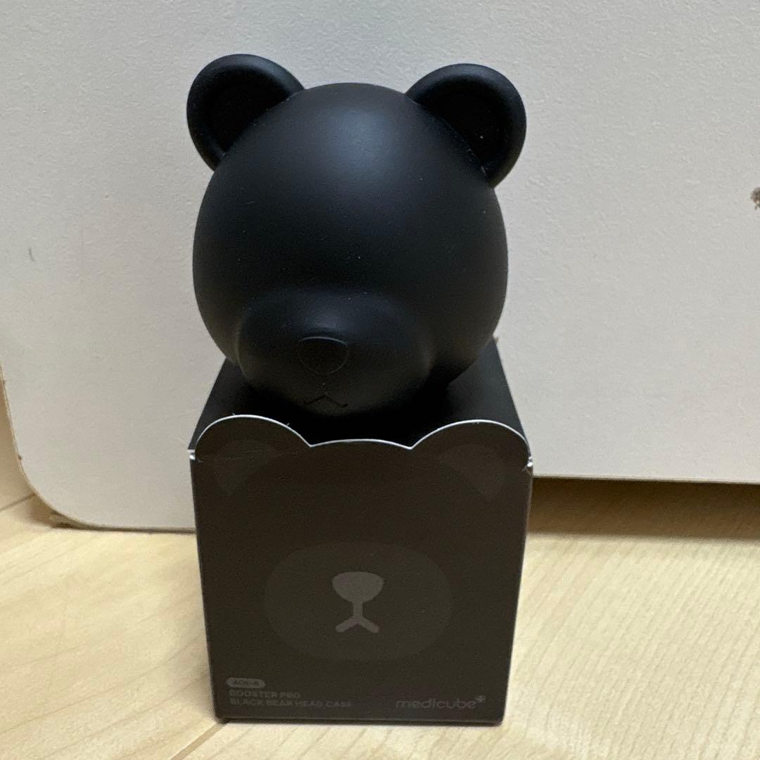 ぐ*ん様 メディキューブ ブースタープロ くまさんキャップ 黒 新品
