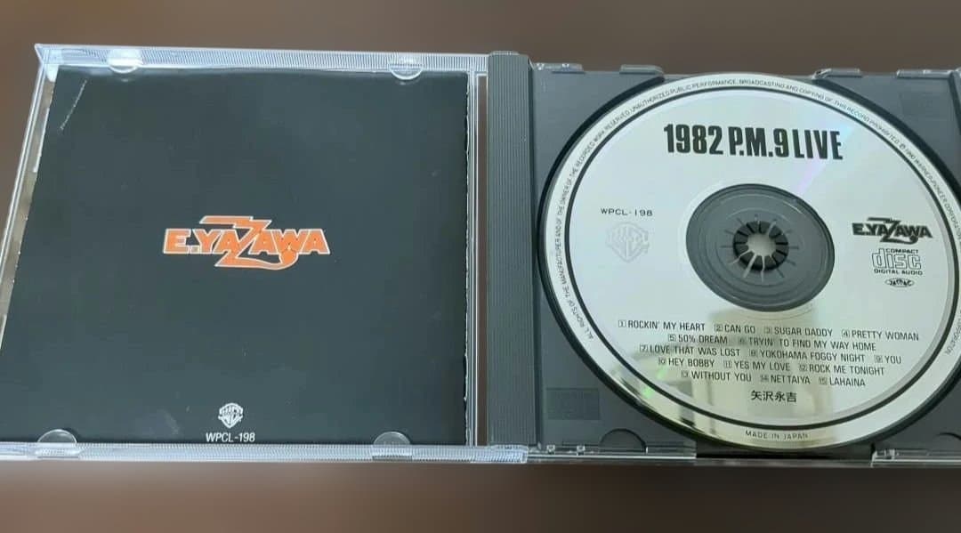 80s LIVE盤 矢沢永吉 / 1982 P.M.9 LIVE 1983年CD
