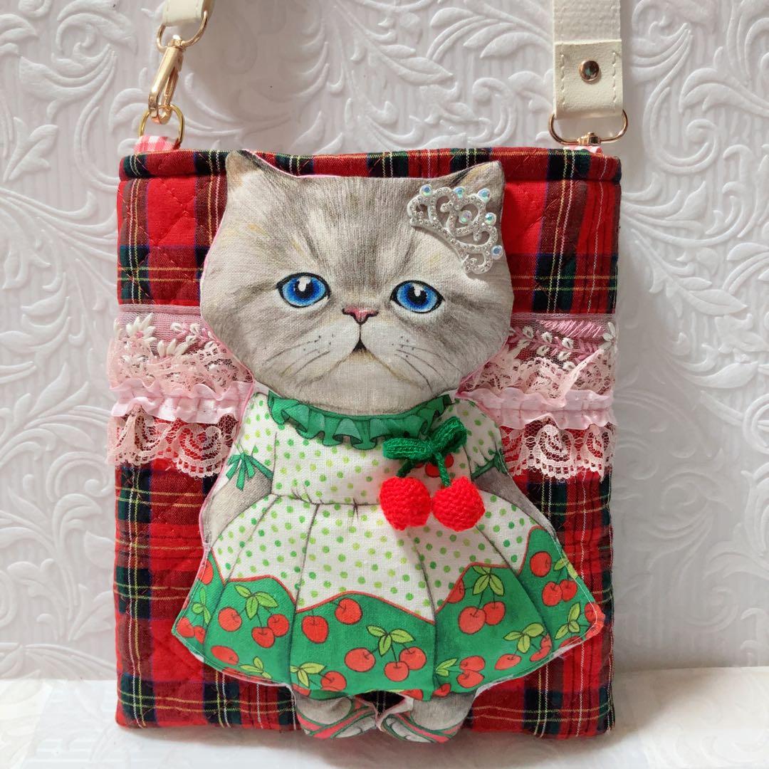 BIGルミちゃんふわふわサコシュ コヤンイサムチョン チェックキルト