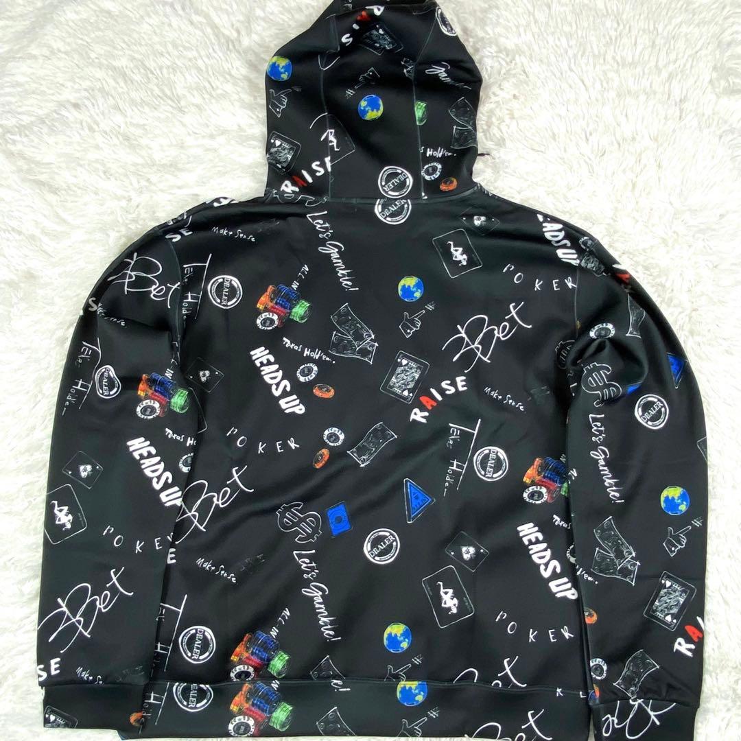☆美品☆世界のヨコサワ フーディ “POKER” サイズXL パーカー - メルカリ