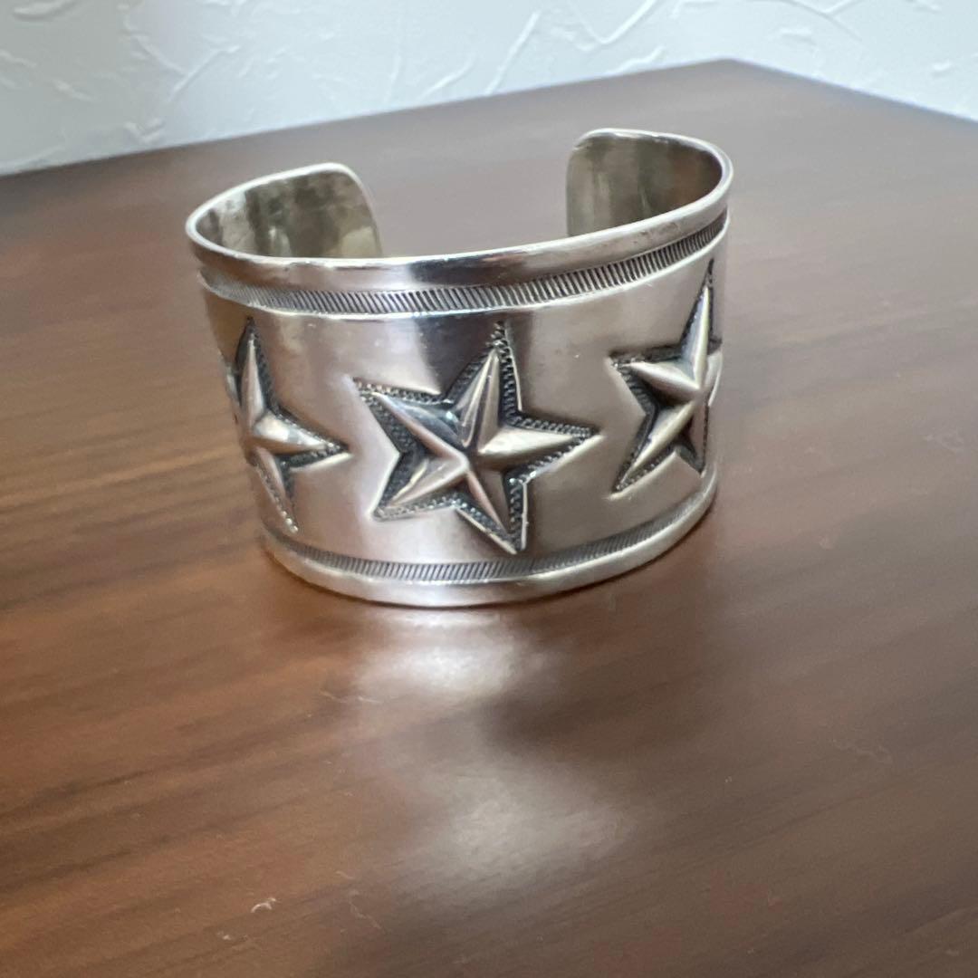 私*物様 TAKAHIROMIYASHITA シルバー バングル 星型装飾 初期