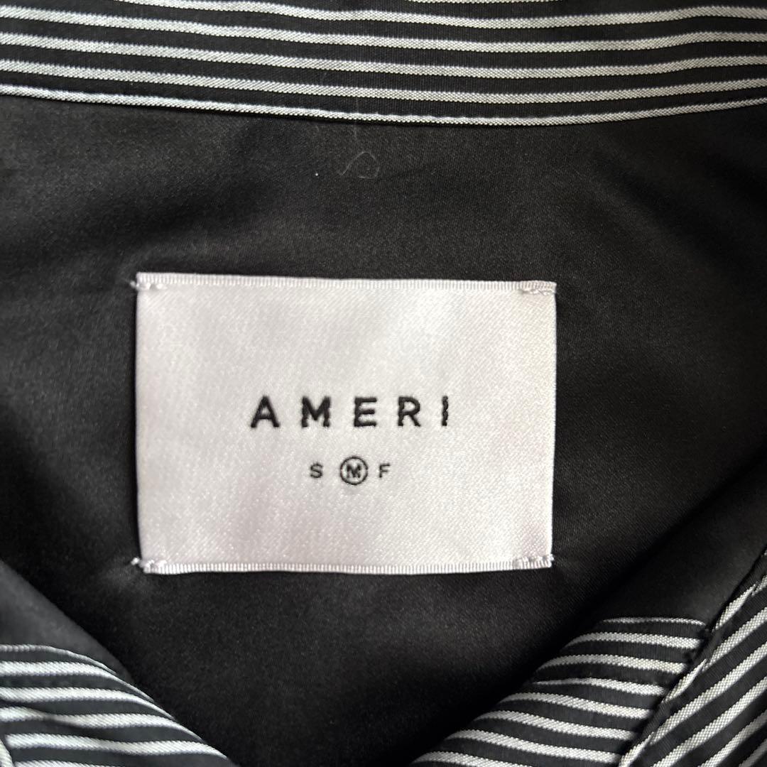 アメリ STRIPE SHIRT ROMPERS Mサイズ - メルカリ