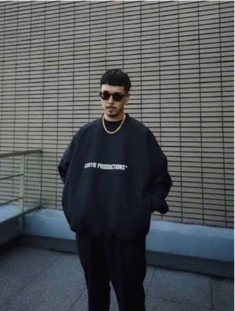 トップス COOTIE Polyester Twill Football L/S Tee