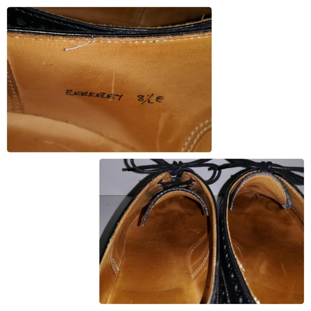 d0129 良品 ロイドフットウェア Berkeley セミブローグ 8.5E