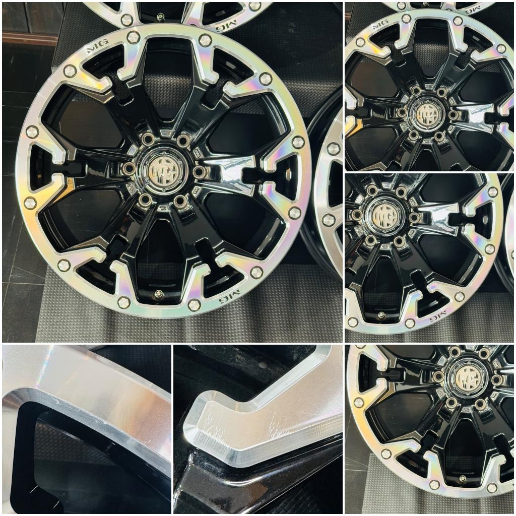 美品 クリムソン ゴーレム Ｒ20×8.5Ｊ 6Ｈ-139.7 +20　ランクル