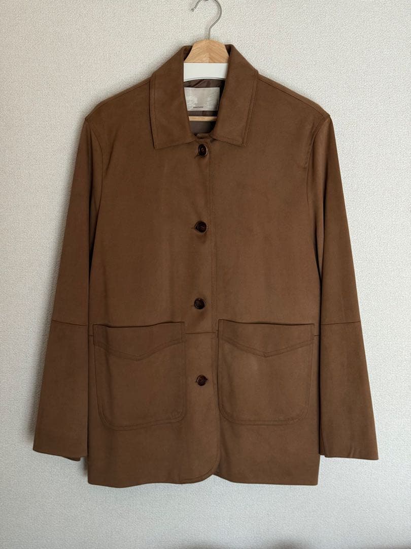 美品・クリーニング済】OHOTORO Henry Suede Jacket - メルカリ