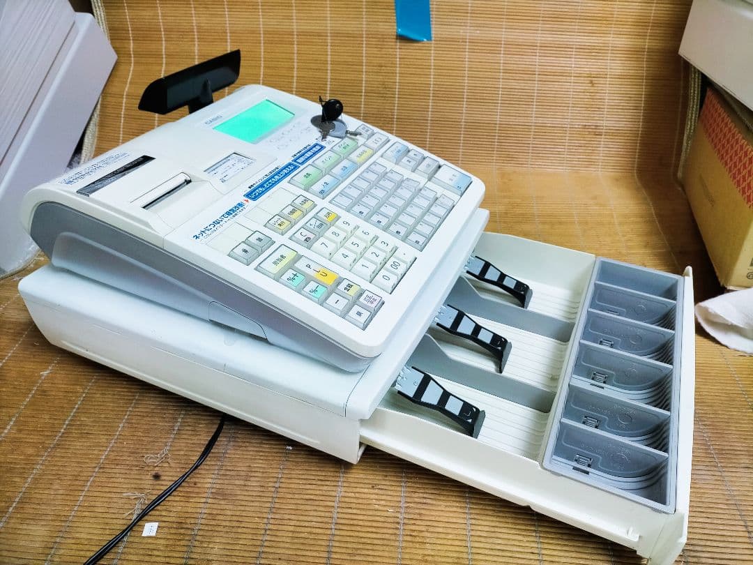 カシオレジスター　TE-2600　フル設定無料特殊25部門　188802