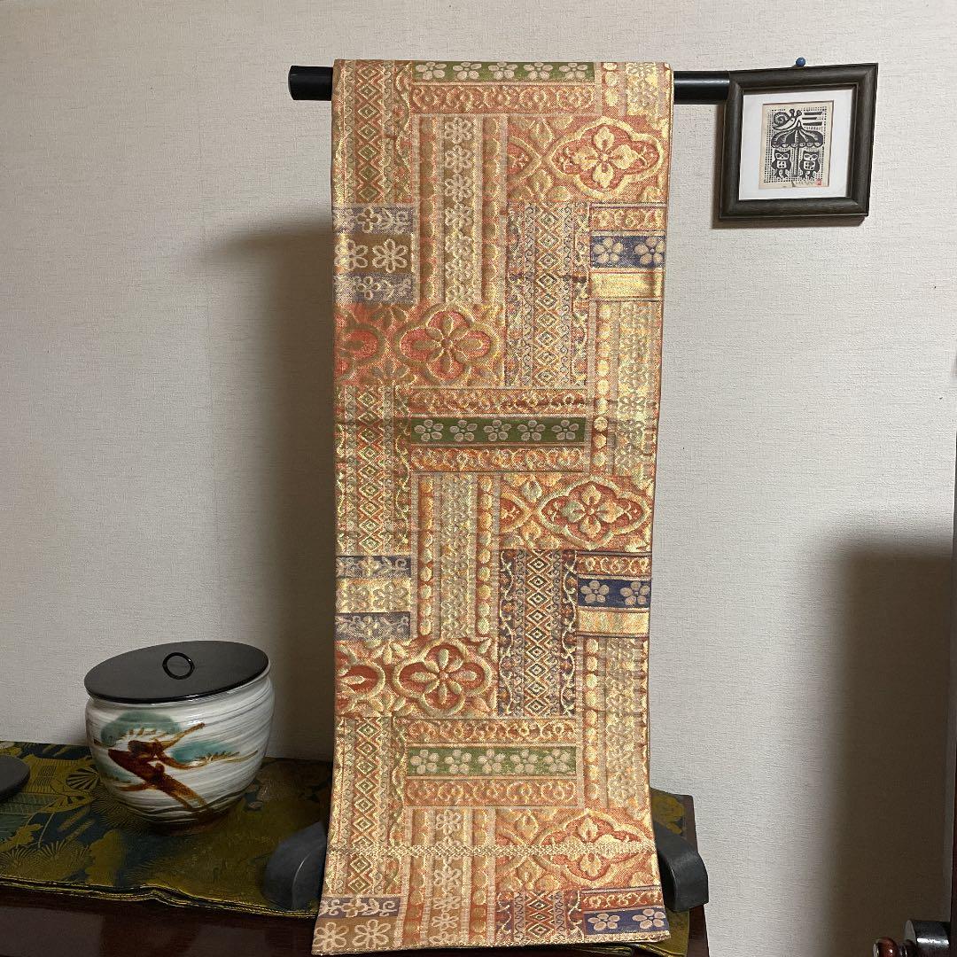 RU　早春売出し　佐賀錦　袋帯 RU様 専用 早春売出し 佐賀錦 袋帯 - メルカリ