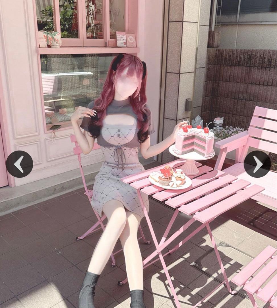 モノグラムアンサンブルワンピース はにみゅ - メルカリ