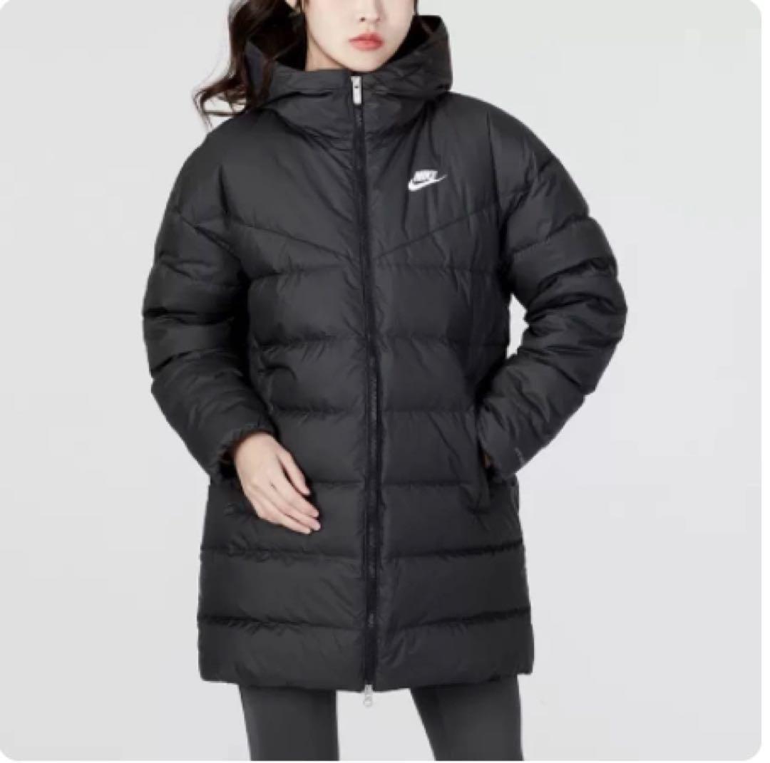 新品 ナイキ ウィンドランナー Storm-FIT ダウンパーカー ブラック S