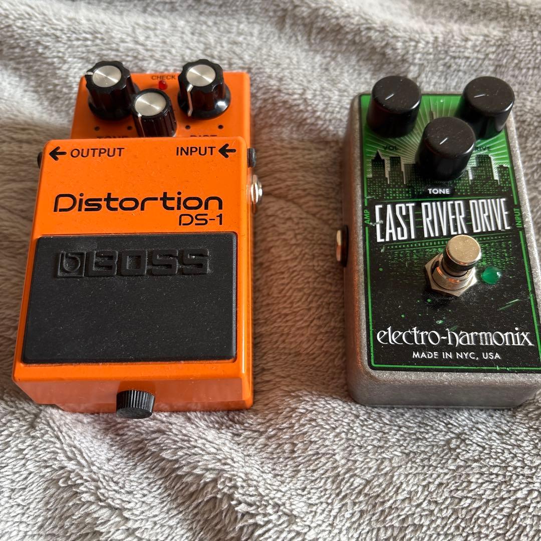 と*お様 BOSS DS-1 & EAST  DRIVE セット BOSS ボス SD-1 Super Over Drive + DS-1 Distortion エフェクター
