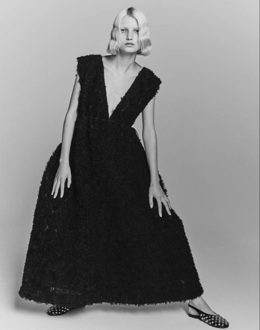 美品 bibiy. NOELLE SHEER DRESS ブラック - メルカリ