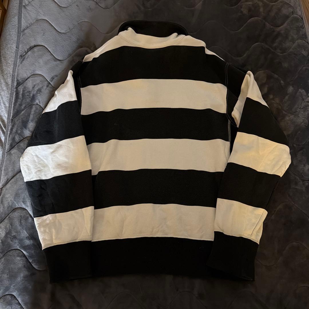 goodenough 囚人 ボーダー zip スウェット 90s - メルカリ