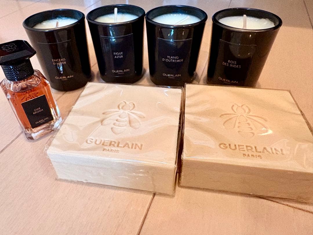 しゅがー様GUERLAIN 香水・キャンドル・石鹸セット - メルカリ