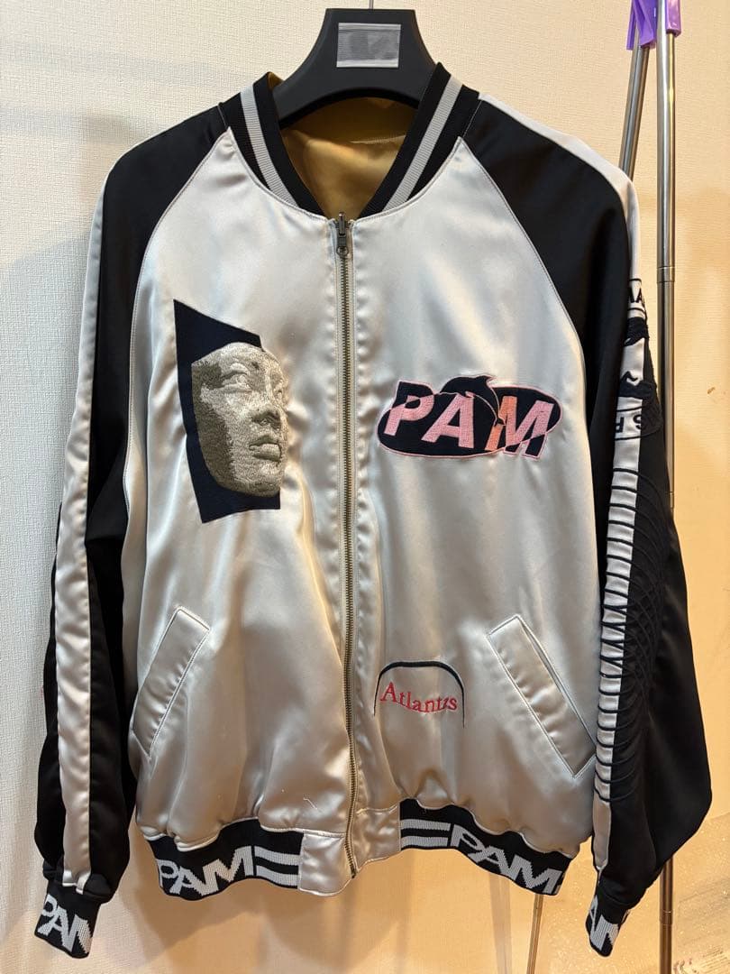 PAM スカジャン シルバー ブラック ロックフィールド スカジャン | 横浜 | ジーンズハウス いわ乃 / 3LSL