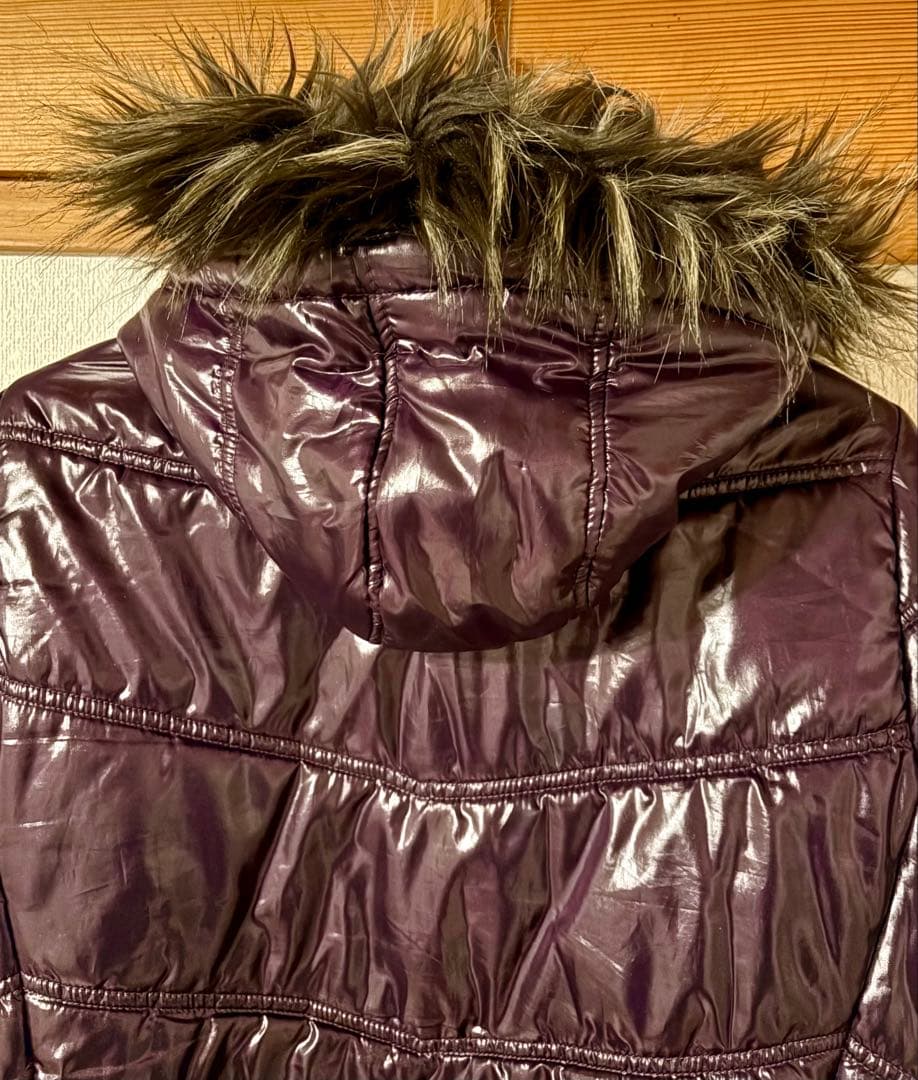 L様 限定] spinalh 紫 ファー 光沢ブルゾン ジャケットY2K 平成 - メルカリ