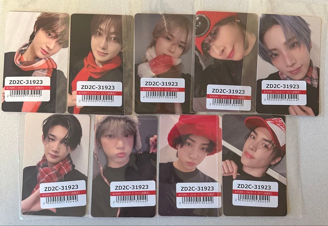 &TEAM Go in Blind 月狼 サイン会 限定 トレカ セット 全員 - メルカリ