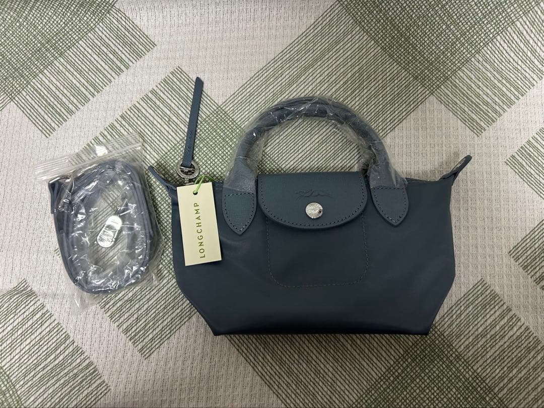 《LONGCHAMP》プリアージュ トップハンドバッグ　XS/ブルー