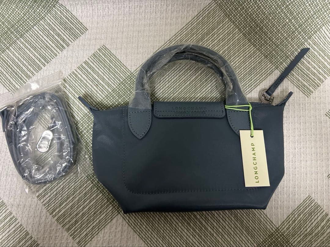 《LONGCHAMP》プリアージュ トップハンドバッグ　XS/ブルー