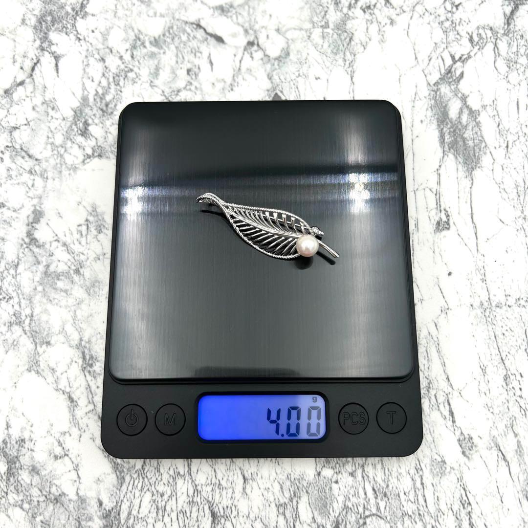 新品 未使用品✨ ミキモト ブローチ　本真珠　パール　大粒　7.3mm