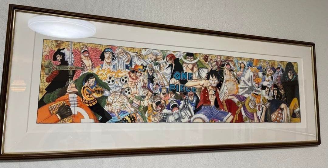 ワンピース 10周年 複製原画 - メルカリ