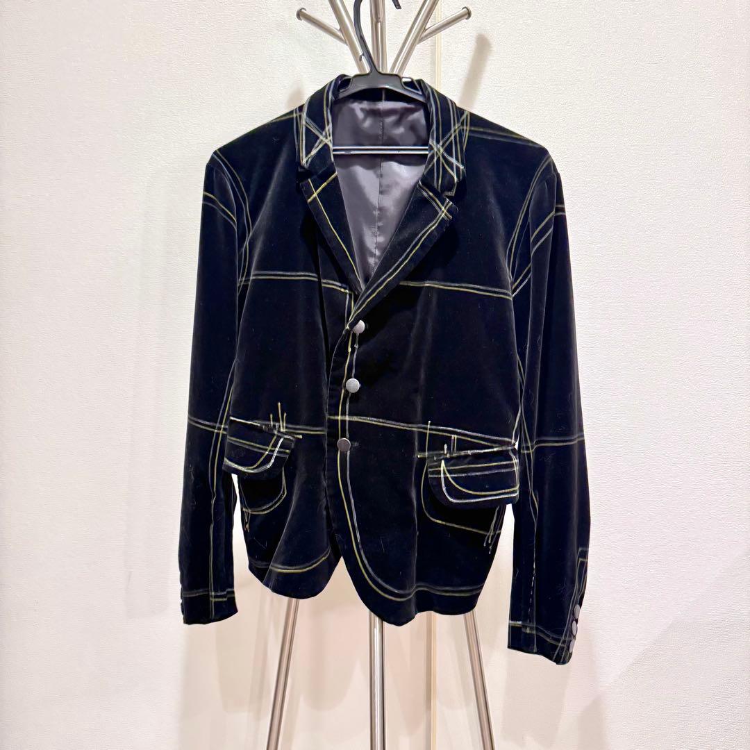 Christopher Nemeth ベルベット ジャケット ネメス - メルカリ