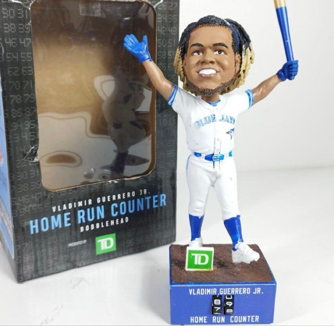 希少】ゲレーロ ジュニア jr ボブルヘッド ブルージェイズ カウンター
