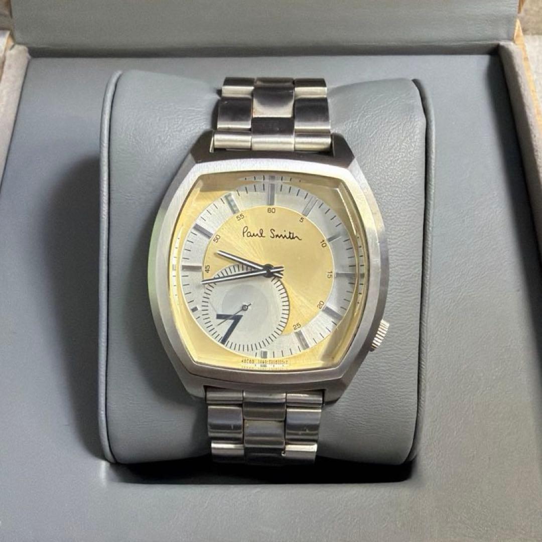希少カラー】ポールスミス 腕時計 ナンバーセブン トノー型 スモセコ
