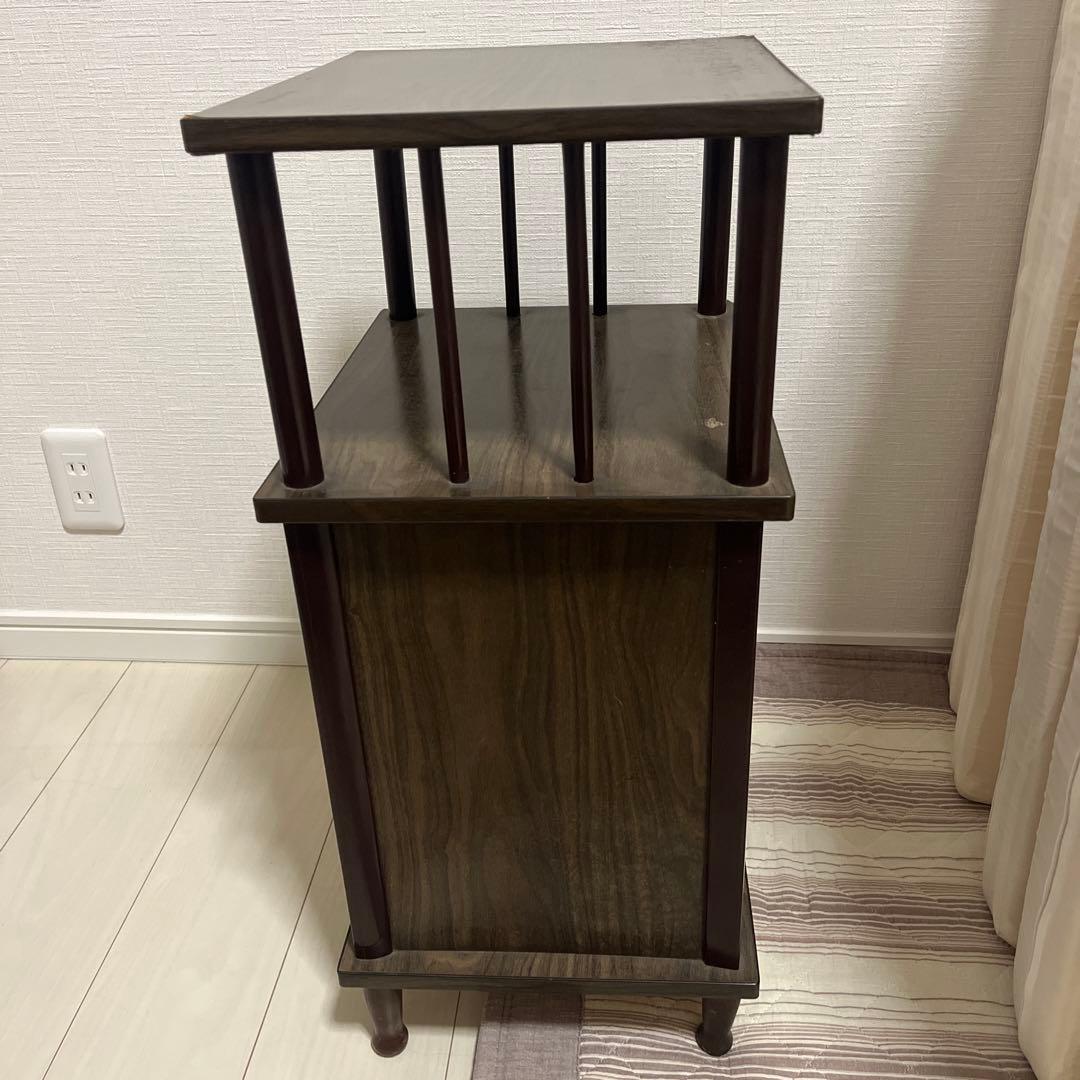 アンティーク】昭和レトロ 電話台 FAX台 コンソールテーブル サイド