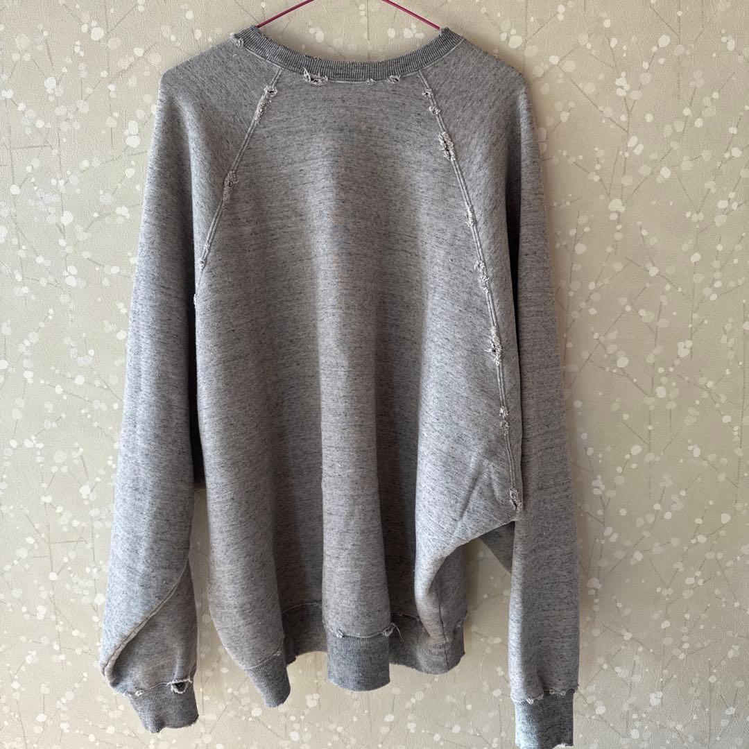 LON 館かおり　TWO SIDE SWEATSHIRT#04gray