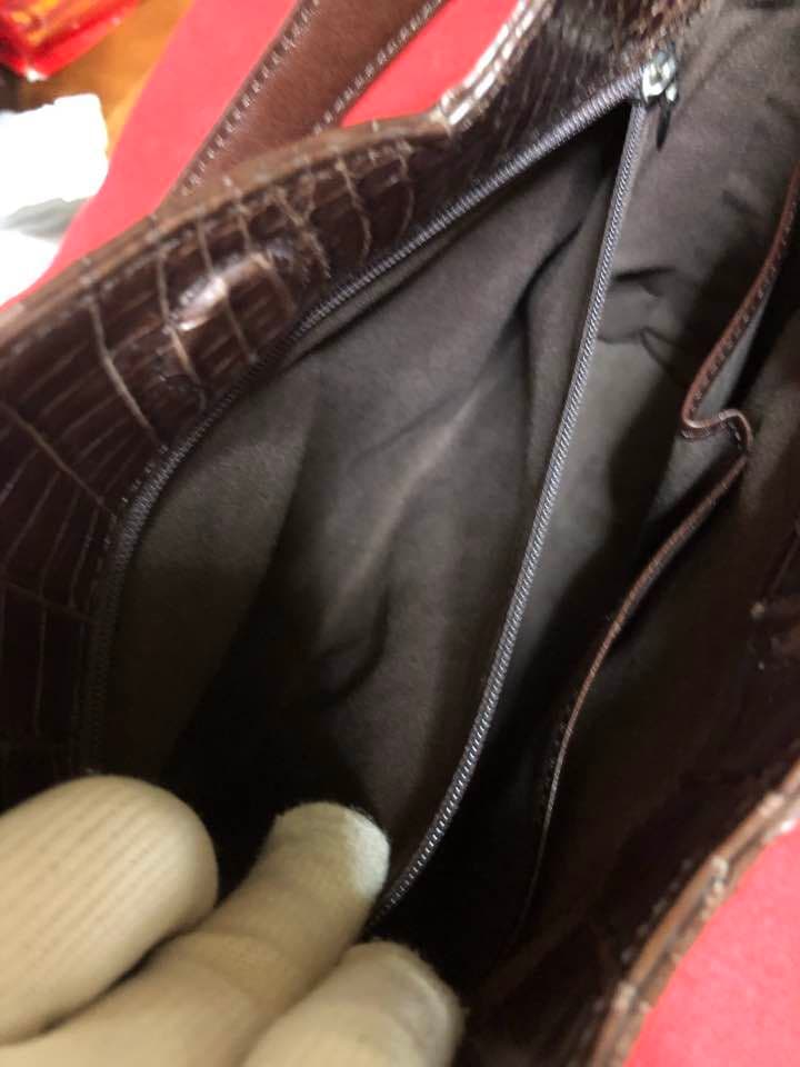 ひなひな様 クロコダイル バッグ ハンドバッグ トートバッグ - メルカリ