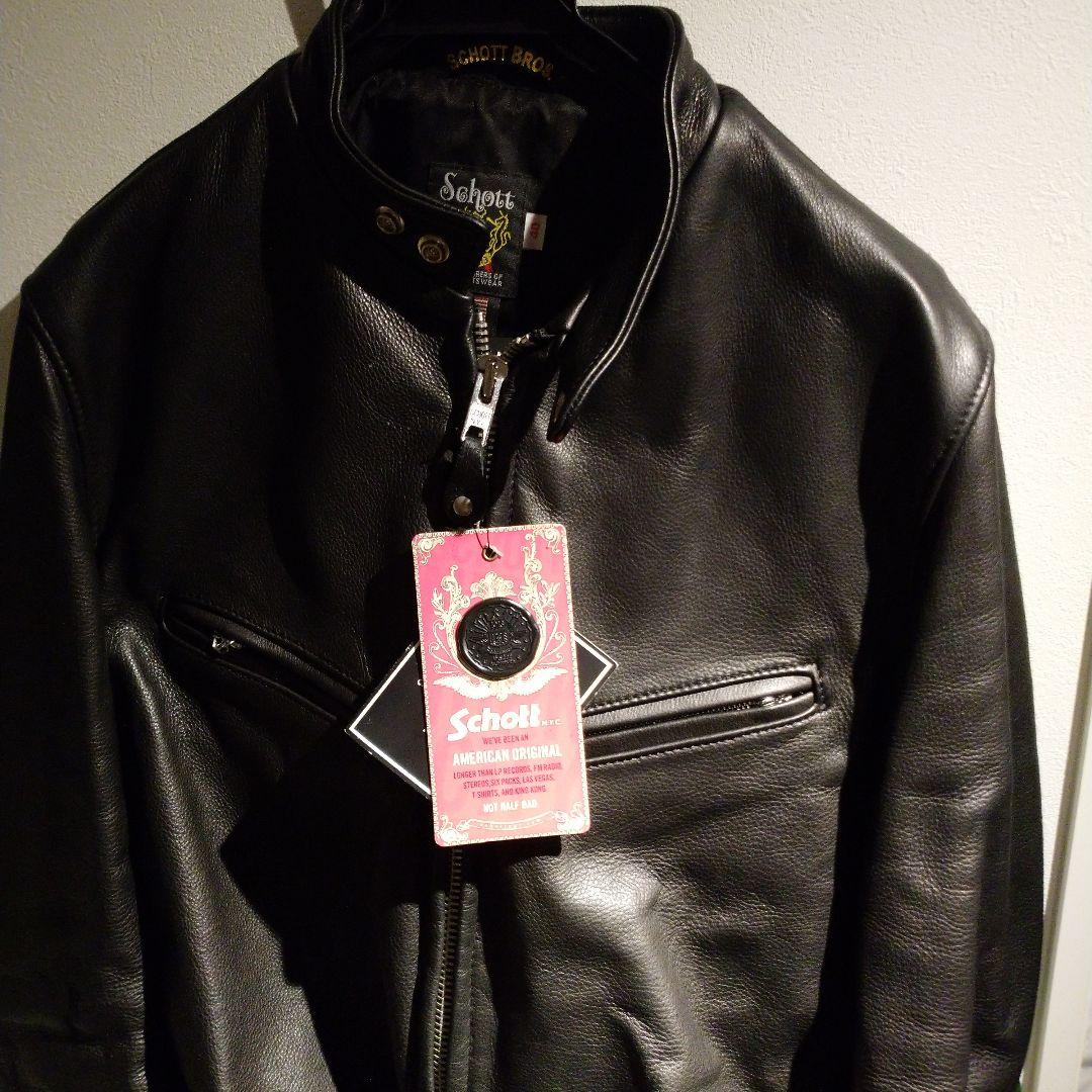 Schott レザーシングルライダースジャケット 541xx 40 - メルカリ