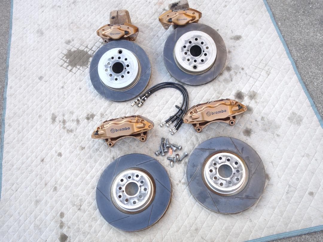 OH済み 美品 ブレンボ キャリパー zn6 brz br9 zn8 zd8 □ 86 BRZ ( ZN6 ZN8 ZC6 ) フロント 用 ALTEX FK8 モノブロック