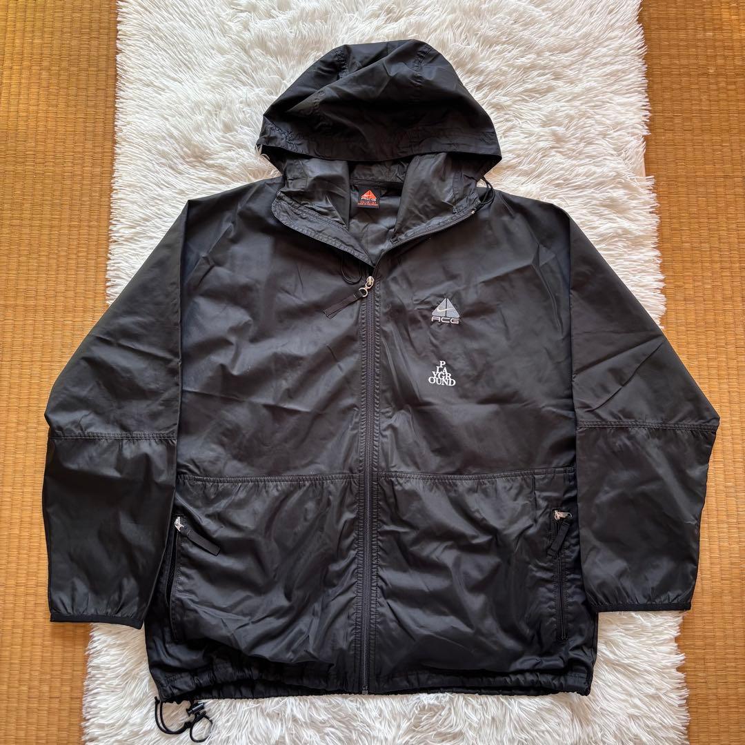Nike ACG ナイロンジャケット ブラック 90s ブラック - メルカリ