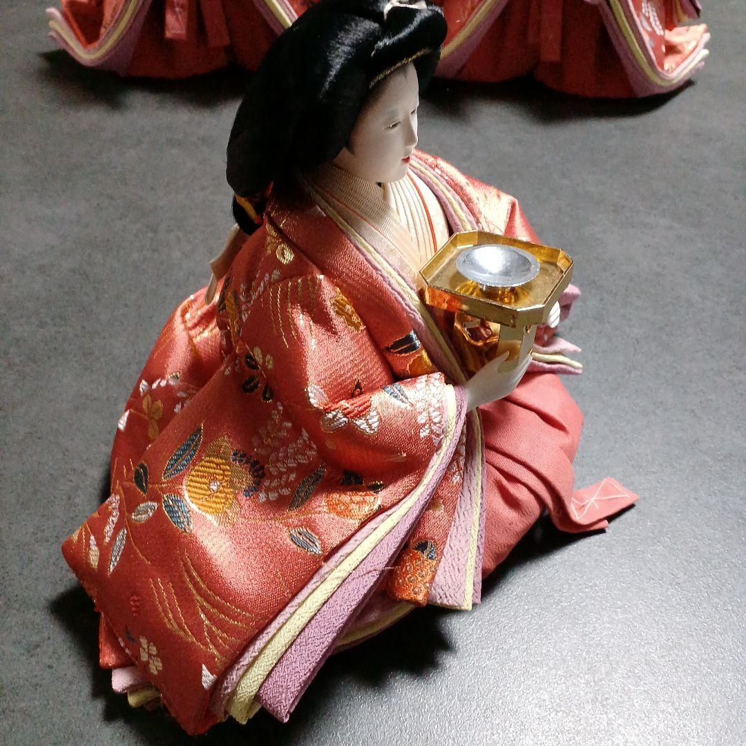 吉徳大光 雛人形 三人官女 初節句 ひな人形 お雛様 お内裏様 ひな祭り