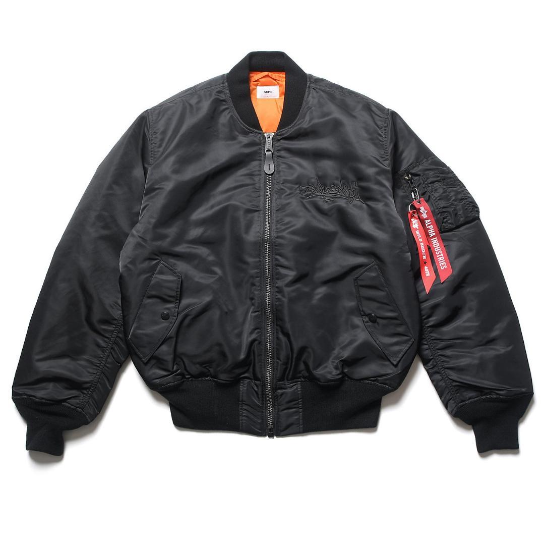 SOPHNET ALPHA WILD BUNCH GRAFFITI MA-1 - メルカリ