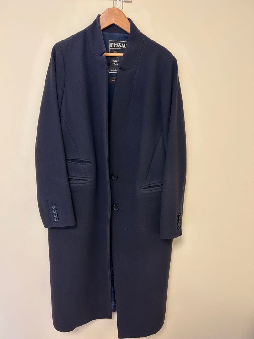 L'ESSAGE ネイビー チェスターコート BALLI チェスターコート（チェスターコート）｜JOURNAL STANDARD L