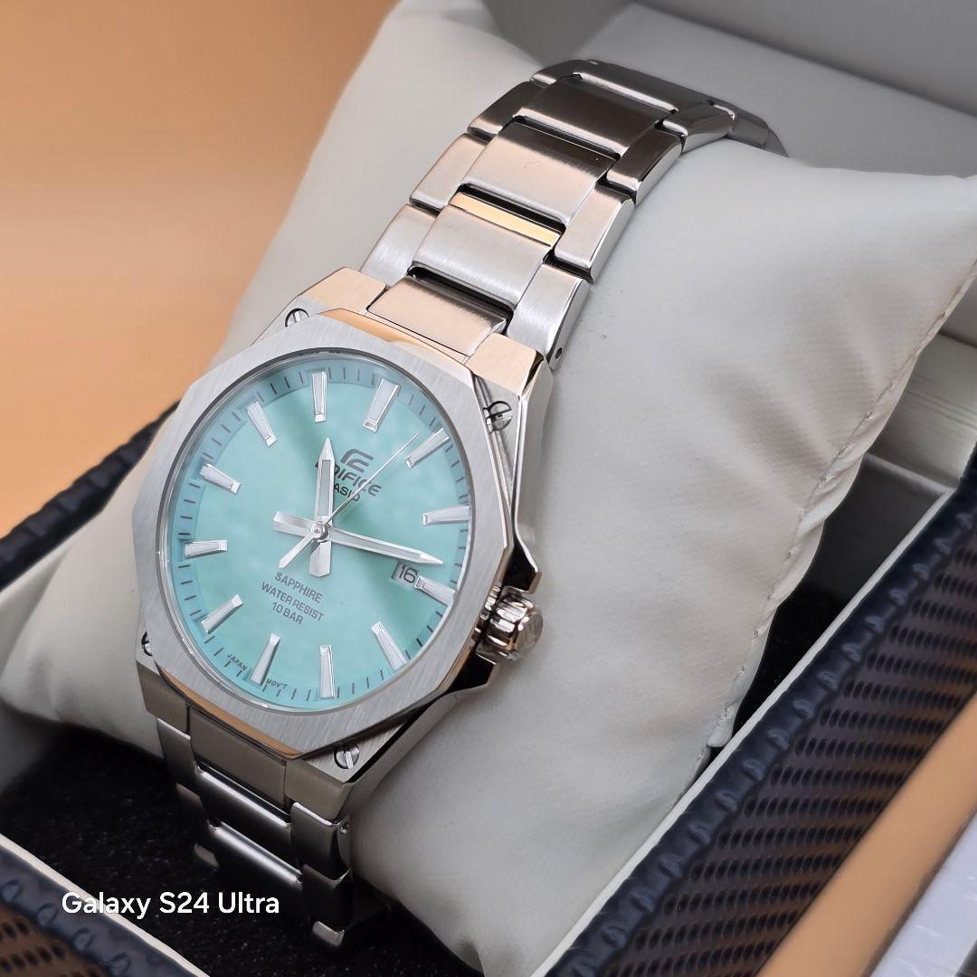 未使用 カシオ EDIFICE ターコイズブルー EFR-S108DJ-2BJF - メルカリ