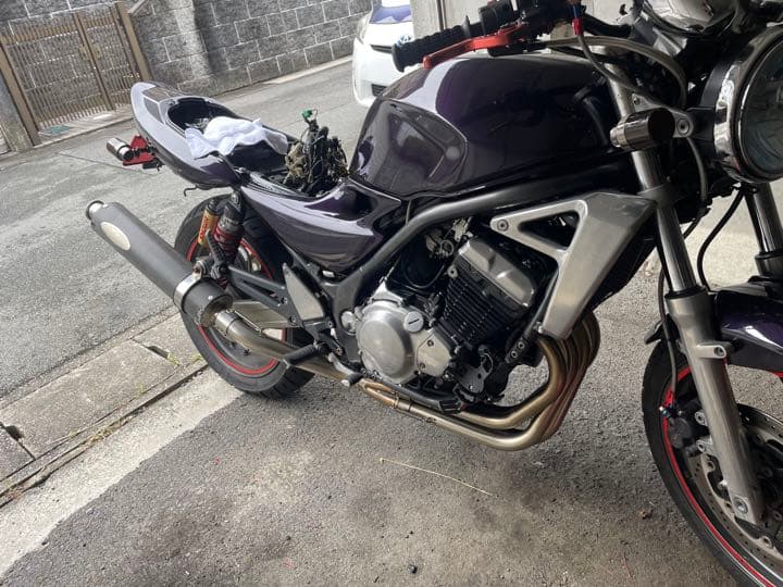 バリオス2 マフラー ノジマフルエキカーボンマフラー - メルカリ