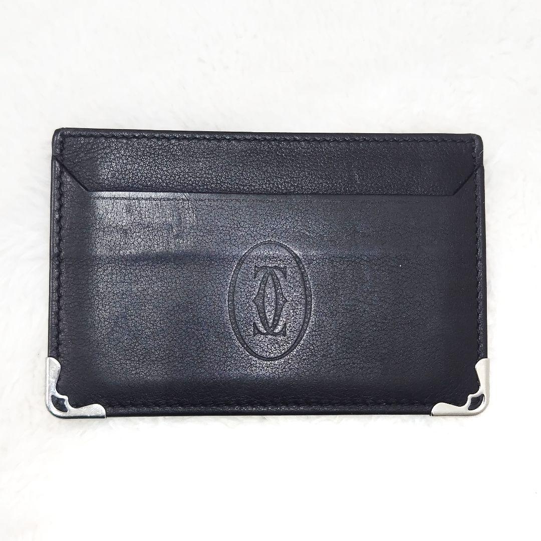 ✨️未使用✨️カルティエ Cartier カードケース ブラック レザー