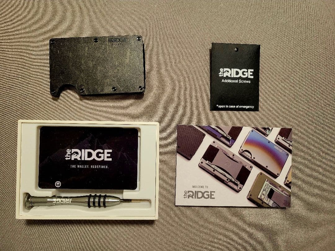 小物 The Ridge Forged Carbon Money Clip 楽天市場】【国内正規品】[ザ リッジ] フォージドカーボン