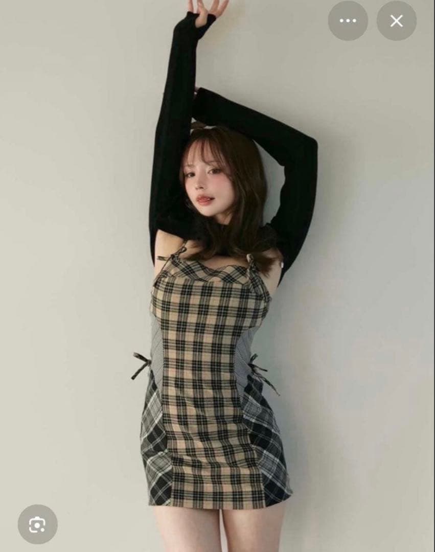 andmary Khy check set チェックワンピース アンドマリー - メルカリ