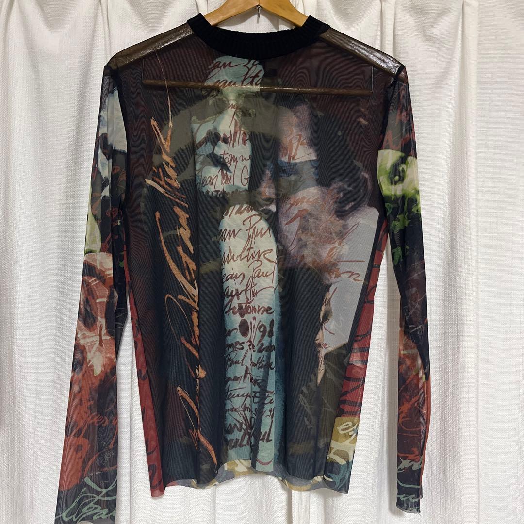 Jean Paul Gaultier パワーネット セカンドスキン カーディガン