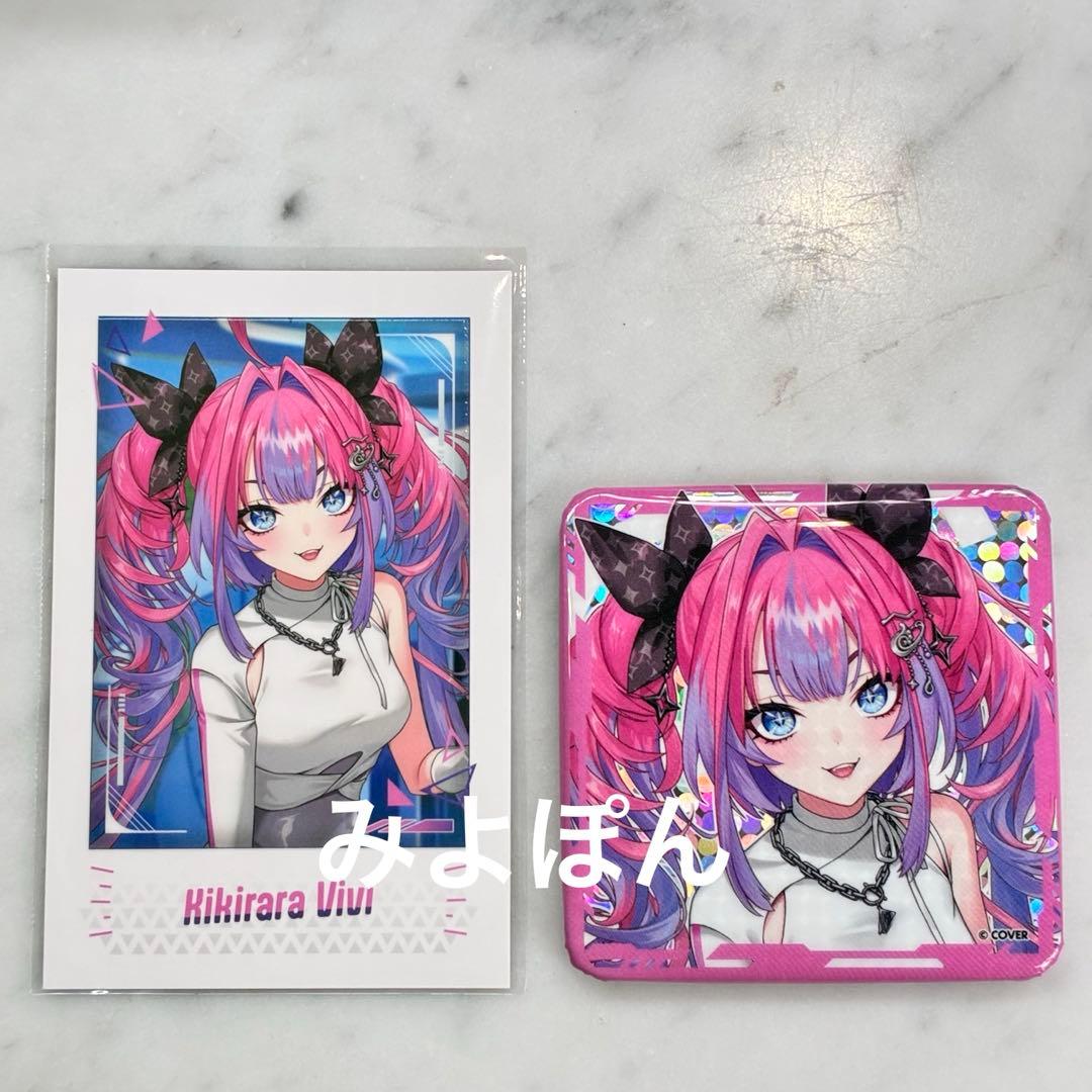 ホロライブ expo 缶バッジ チェキ エキスポ衣装 綺々羅々ヴィヴィ ①