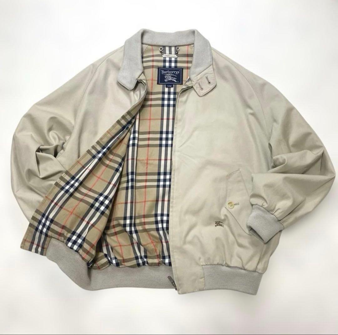 Burberrys バーバリー ギャバジン スイングトップ ハリントン
