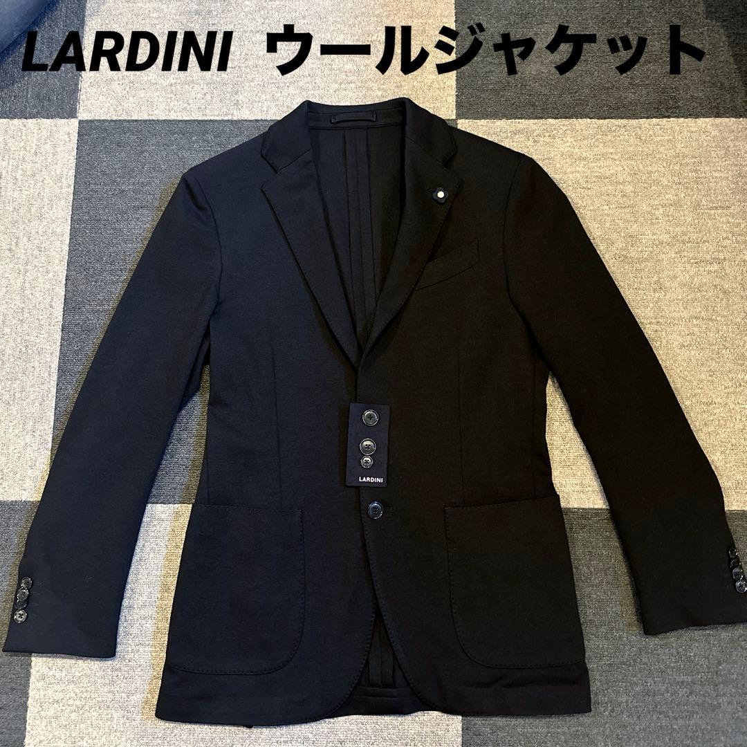 LARDINI 🎽 ウールジャケット ブラック 46 Mサイズ