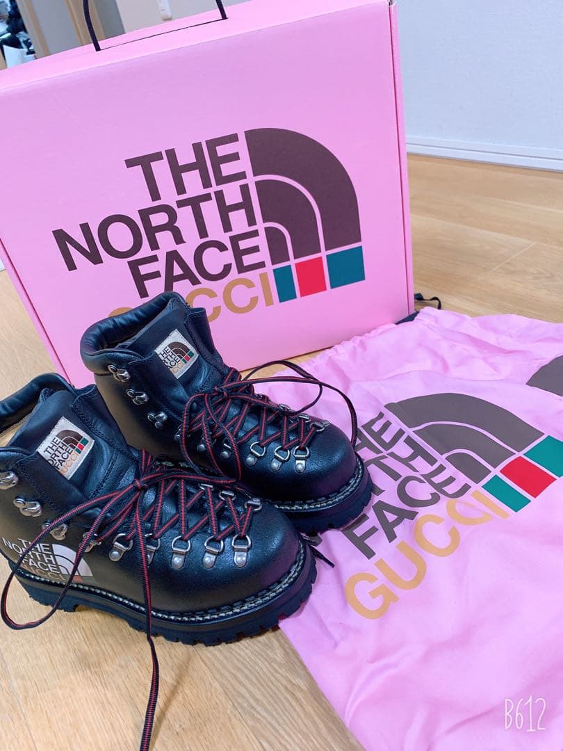 GUCCI×THE NORTH FACE レザー マウンテンブーツ箱付き 楽天市場】新品未使用展示品 GUCCI グッチ マウンテンブーツ THE NORTH