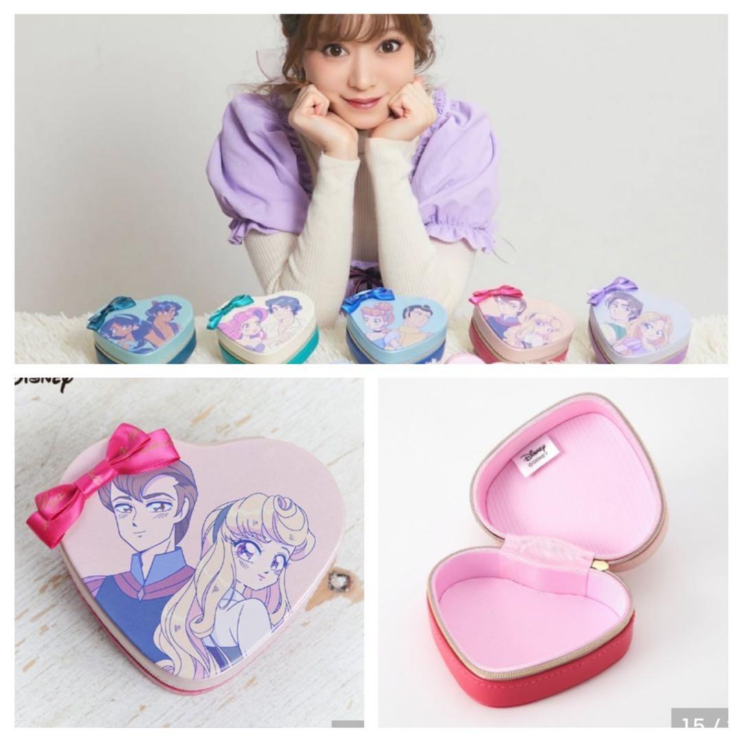 新品✨しまむら ちはる コラボ オーロラ姫 ハートポーチ - メルカリ