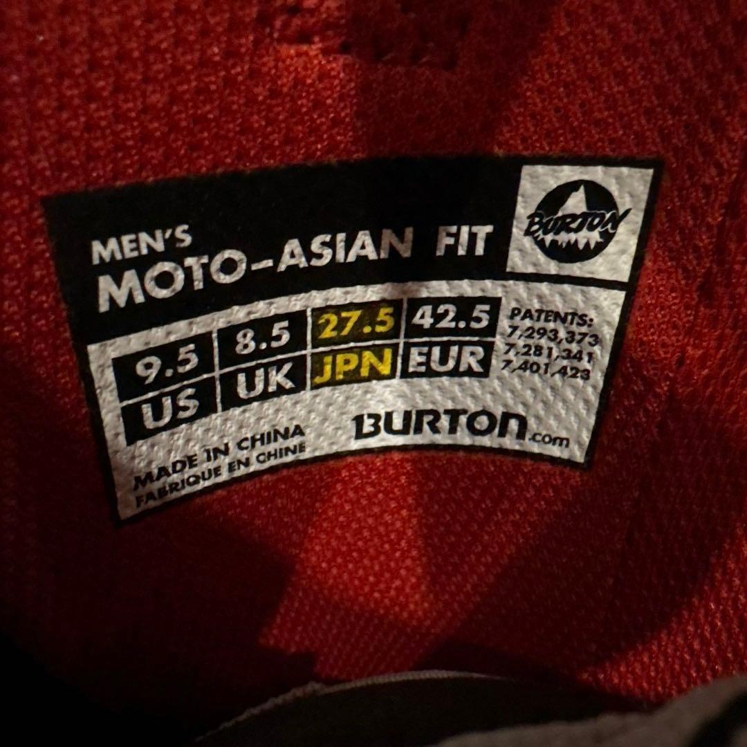 Burton Moto ASIAN FITスノーボードブーツ 27.5cm
