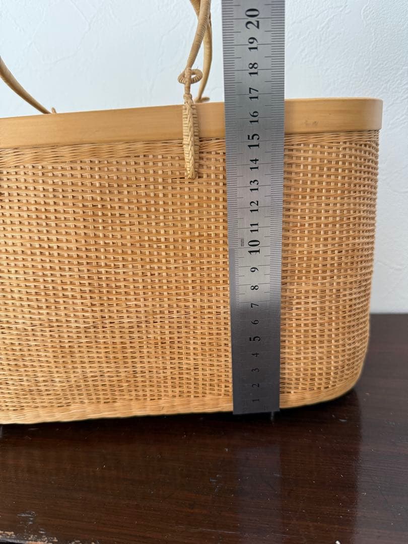 プラニー工房高級籠バック（少し大きめ）